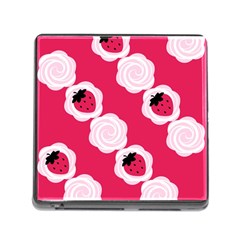 Cake Top Pink Memory Card Reader with Storage (Square)