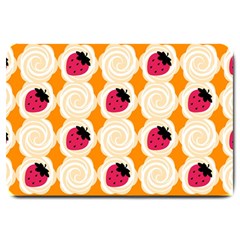 Cake Top Orange Large Doormat