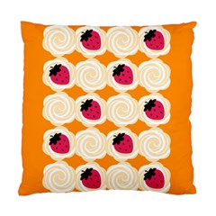 Cake Top Orange Cushion Case (one Side) by strawberrymilk