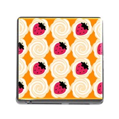 Cake Top Orange Memory Card Reader With Storage (square)