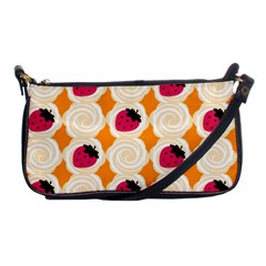 Cake Top Orange Shoulder Clutch Bag by strawberrymilk