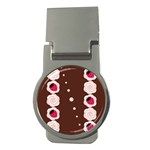 Cake Top Choco Money Clip (Round) Front