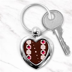 Cake Top Choco Key Chain (heart)