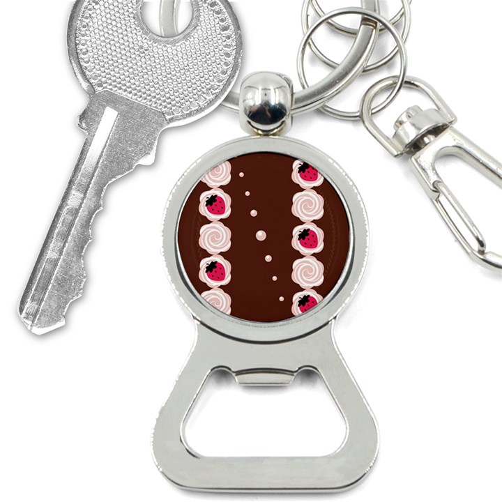 Cake Top Choco Bottle Opener Key Chain