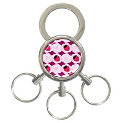 Cake Top Grape 3-ring Key Chain by strawberrymilk