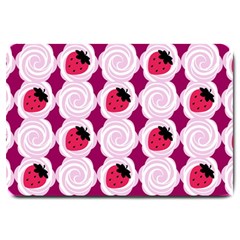 Cake Top Grape Large Doormat by strawberrymilk