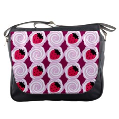 Cake Top Grape Messenger Bag by strawberrymilk