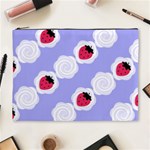 Cake Top Blueberry Cosmetic Bag (XL) Front