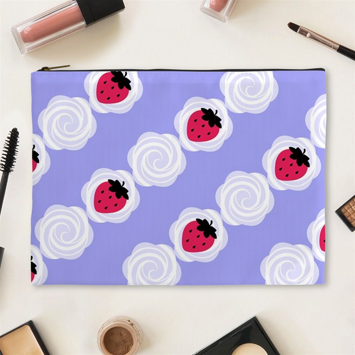 Cake Top Blueberry Cosmetic Bag (XL)