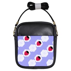 Cake Top Blueberry Girls Sling Bag by strawberrymilk