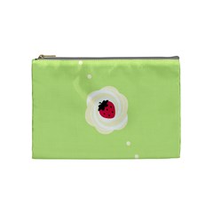 Cake Top Lime Cosmetic Bag (medium) by strawberrymilk