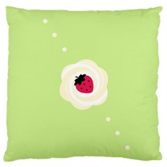 Cake Top Lime Large Cushion Case (one Side) by strawberrymilk