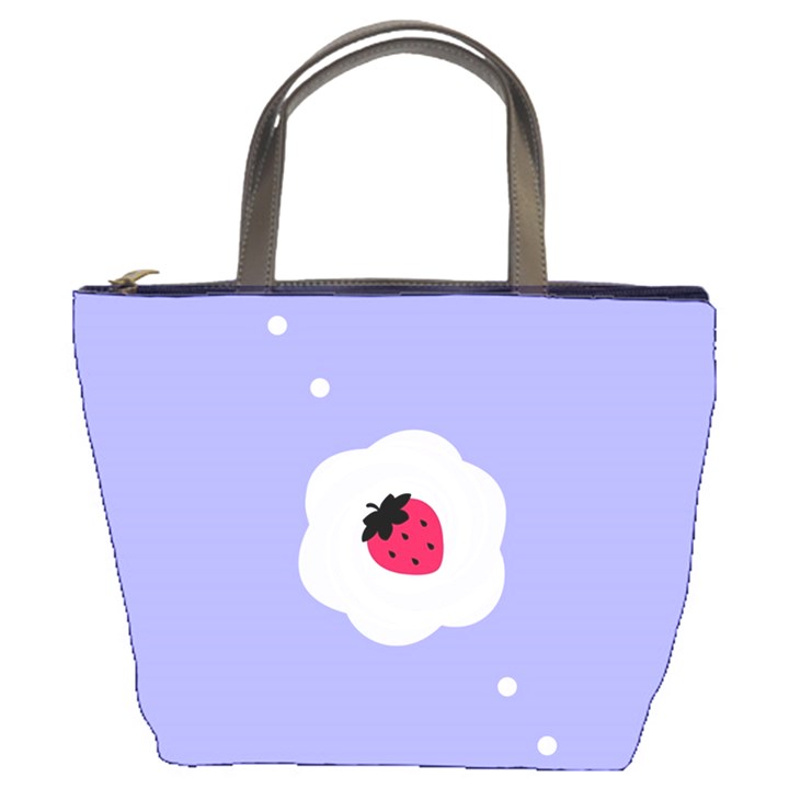 Cake Top Purple Bucket Bag