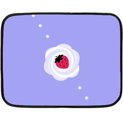 Cake Top Purple Mini Fleece Blanket(two Sides) by strawberrymilk