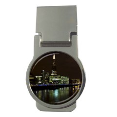 The Shard And Southbank London Money Clip (round) by Londonimages