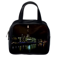 The Shard And Southbank London Single-sided Satchel Handbag by Londonimages