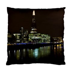 The Shard And Southbank London Single-sided Cushion Case by Londonimages