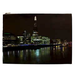 The Shard And Southbank London Cosmetic Bag (xxl) by Londonimages