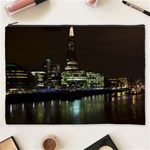 The Shard and Southbank London Cosmetic Bag (XXXL) Front