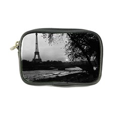 Vintage France Paris Eiffel Tour & Seine At Dusk 1970 Ultra Compact Camera Case by Vintagephotos