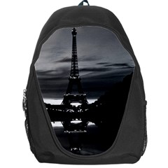 Vintage France Paris Eiffel Tower Reflection 1970 Backpack Bag by Vintagephotos