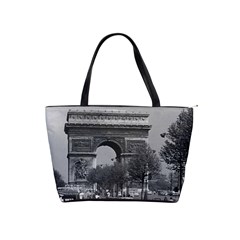 Vintage France Paris Triumphal Arch 1970 Large Shoulder Bag