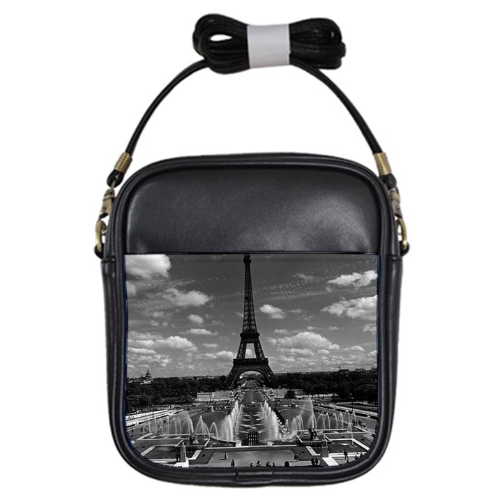 Vintage France Paris Fontain Chaillot Tour Eiffel 1970 Kids  Sling Bag