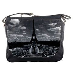 Vintage France Paris Fontain Chaillot Tour Eiffel 1970 Messenger Bag