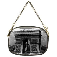 Vintage France Paris Triumphal Arch  Place De L etoile Single-sided Evening Purse