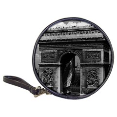 Vintage France Paris Triumphal Arch  Place De L etoile Cd Wallet by Vintagephotos