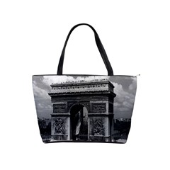 Vintage France Paris Triumphal Arch  Place De L etoile Large Shoulder Bag