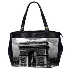 Vintage France Paris Triumphal Arch  Place De L etoile Twin-sided Oversized Handbag