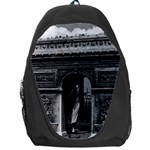 Vintage France Paris Triumphal arch  Place de l Etoile Backpack Bag Front