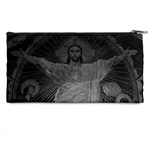 Vintage France Paris Sacre Coeur Basilica dome Jesus Pencil Case Back