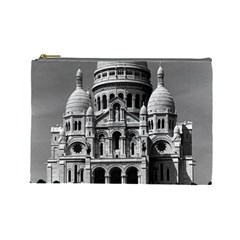 Vintage France Paris The Sacre Coeur Basilica 1970 Large Makeup Purse