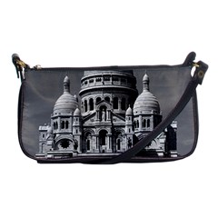 Vintage France Paris The Sacre Coeur Basilica 1970 Evening Bag by Vintagephotos