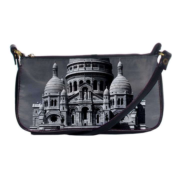 Vintage France Paris The Sacre Coeur Basilica 1970 Evening Bag