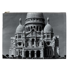 Vintage France Paris The Sacre Coeur Basilica 1970 Cosmetic Bag (xxl) by Vintagephotos