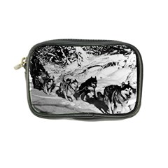 Vintage Usa Alaska Dog Sled Racing 1970 Ultra Compact Camera Case