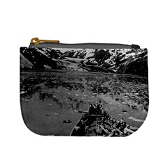 Vintage Alaska Glacier Bay National Monument 1970 Coin Change Purse by Vintagephotos