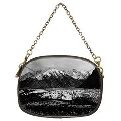 Vintage Usa Alaska Matanuska Clacier 1970 Twin-sided Evening Purse by Vintagephotos