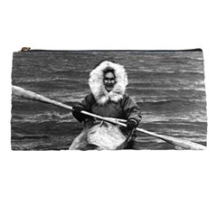 Vintage Usa Alaska Eskimo And His Kayak 1970 Pencil Case