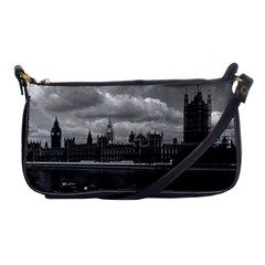 Vintage Uk England London The Houses Of Parliament 1970 Evening Bag by Vintagephotos