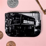 Vintage UK England London double decker bus 1970 Coin Change Purse Back