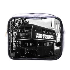 Vintage Uk England London Double Decker Bus 1970 Single-sided Cosmetic Case