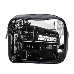 Vintage UK England London double decker bus 1970 Twin-sided Cosmetic Case