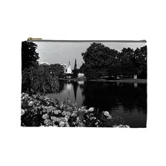 Vintage England London Buckingham Palace St James Park Large Makeup Purse by Vintagephotos