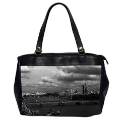 Vintage Uk England London The River Thames 1970 Twin-sided Oversized Handbag by Vintagephotos