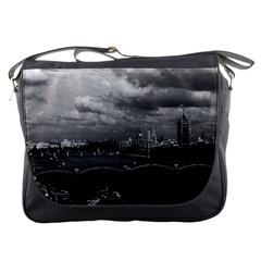 Vintage Uk England London The River Thames 1970 Messenger Bag