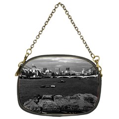 Vintage Uk England River Thames London Skyline City Single-sided Evening Purse